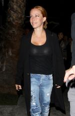 KENDRA WILKINSON Night Out in Hollywood 10/17/2018