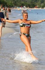 KERRY KATONA in Bikini at a Beach in Thailand 10/19/2018