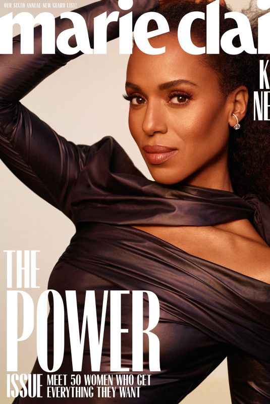 KERRY WASHINGTON in Marie Claire Magazine, November 2018
