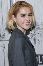 KIERNAN SHIPKA at AOL Build in New York 10/15/2018