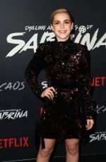 KIERNAN SHIPKA at Chilling Adventures of Sabrina Premiere in Hollywood 10/19/2018