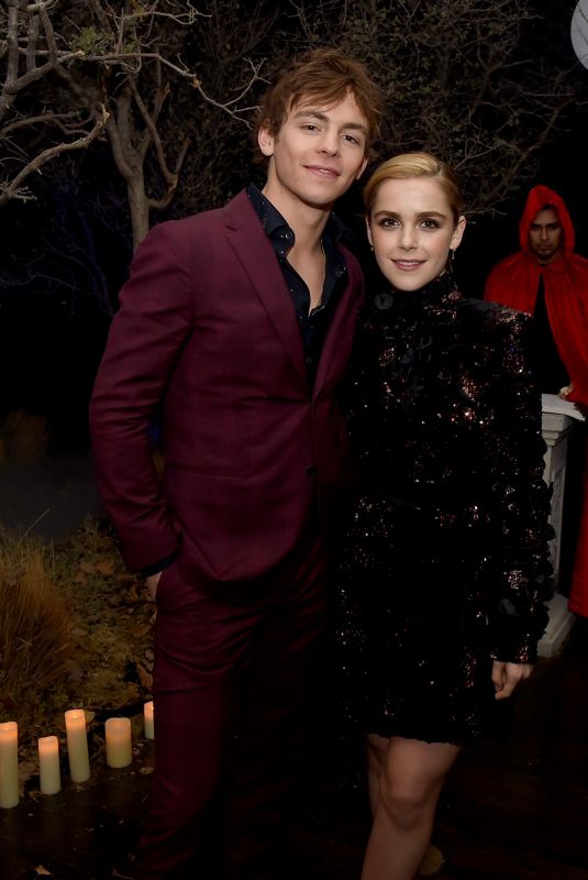 KIERNAN SHIPKA at Chilling Adventures of Sabrina Premiere Party in Hollywood 10/19/2018