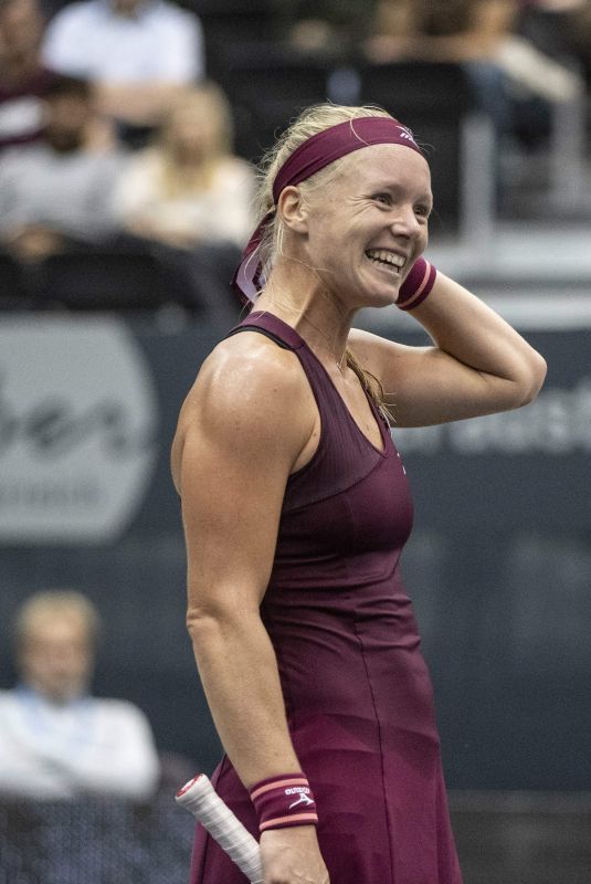 KIKI BERTENS at WTA Upper Austria Ladies Tennins Tournament in Linz 10/10/2018