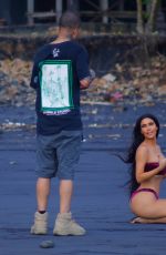 KIM KARDASHIAN in Bikini at a Photoshoot in Bali 10/03/2018