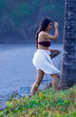 KIM KARDASHIAN in Bikini at a Photoshoot in Bali 10/03/2018