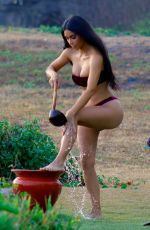 KIM KARDASHIAN in Bikini at a Photoshoot in Bali 10/03/2018