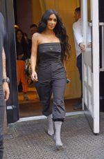 KIM KARDASHIAN Leaves Her Hotel in New York 09/30/2018