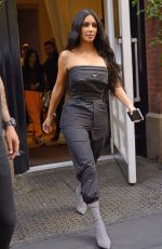 KIM KARDASHIAN Leaves Her Hotel in New York 09/30/2018