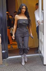 KIM KARDASHIAN Leaves Her Hotel in New York 09/30/2018