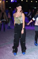 KIRA KOSARIN at Natural History Museum Ice Rink VIP Launch Night in London 10/24/2018