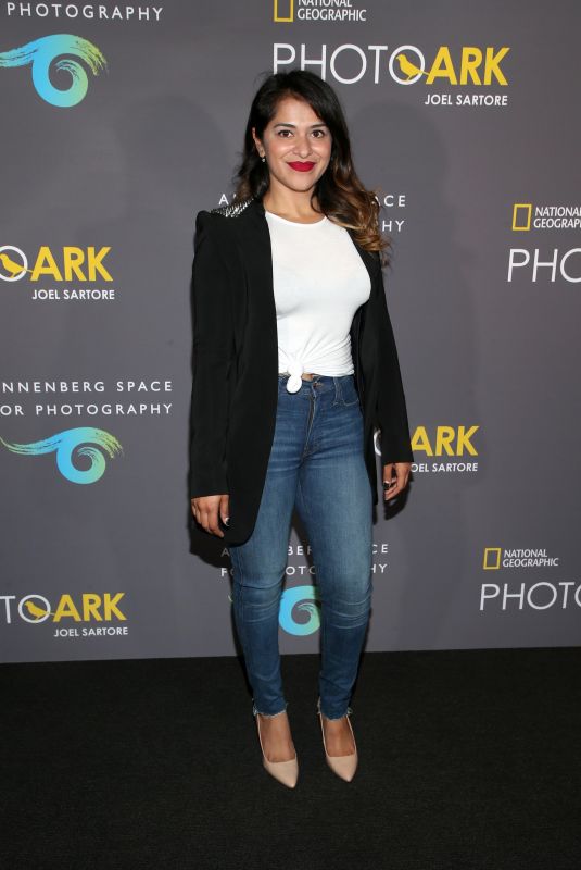 KOSHA PATEL at National Geographic Photo Ark at Annenberg Space for Photography 10/11/2018