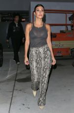KOURTNEY KARDASHIAN at Gagosian Gallery in Los Angeles 10/10/2018