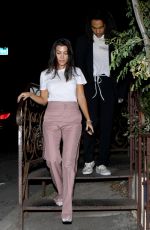 KOURTNEY KARDASHIAN at Pace Restaurant in Los Angeles 10/03/2018