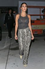 KOURTNEY KARDASHIAN Leaves Off-white Gallery in Beverly Hills 10/10/2018