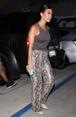 KOURTNEY KARDASHIAN Leaves Off-white Gallery in Beverly Hills 10/10/2018