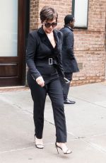 KRIS JENNER Out and About in  New York 10/11/2018