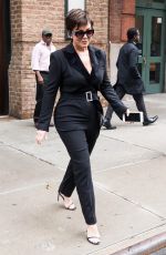 KRIS JENNER Out and About in  New York 10/11/2018