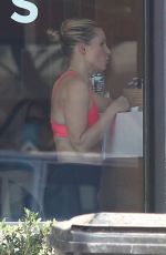 KRISTEN BELL at a Gym in Los Angeles 10/10/2018