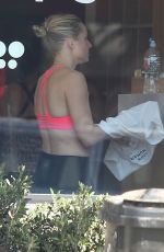 KRISTEN BELL at a Gym in Los Angeles 10/10/2018
