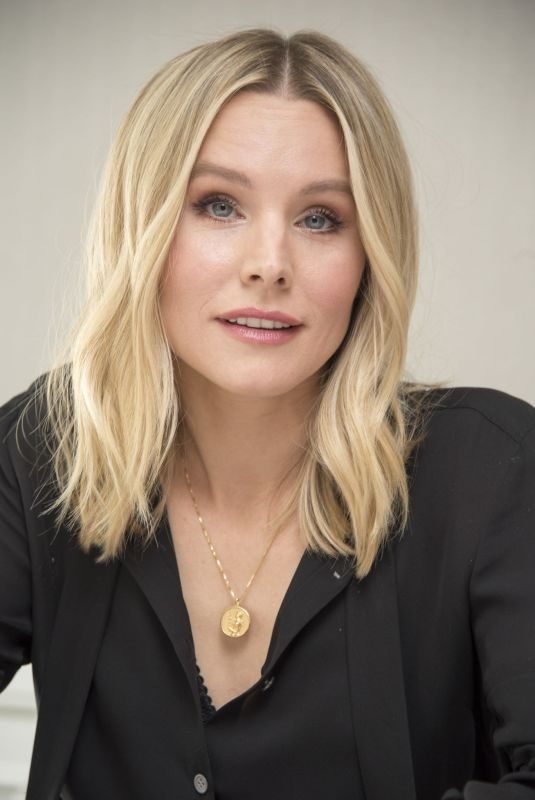 KRISTEN BELL at The Good Place Press Conference in Hollywood 10/18/2018