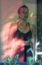 KRISTEN BELLE Leaves Pilates Class in Los Angeles 10/19/2018