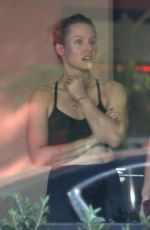 KRISTEN BELLE Leaves Pilates Class in Los Angeles 10/19/2018