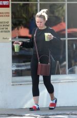 KRISTEN BELLE Leaves Pilates Class in Los Angeles 10/19/2018