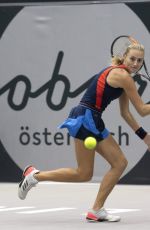 KRISTINA MLADENOVIC at WTA Upper Austria Ladies Tennins Tournament in Linz 10/11/2018