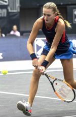 KRISTINA MLADENOVIC at WTA Upper Austria Ladies Tennins Tournament in Linz 10/11/2018