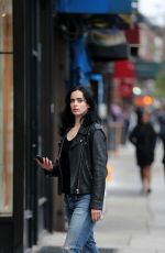 KRYSTEN RITTER on the Set of Jessica Jones in New York 10/17/2018