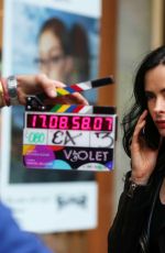 KRYSTEN RITTER on the Set of Jessica Jones in New York 10/17/2018