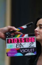 KRYSTEN RITTER on the Set of Jessica Jones in New York 10/17/2018