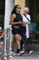 KYLIE JENNER and JORDYN WOODS Out Shopping in Los Angeles 10/07/2018