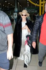 KYLIE MINOGUE Arrives at Airport in Dublin 10/05/2018