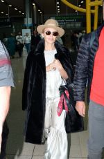 KYLIE MINOGUE Arrives at Airport in Dublin 10/05/2018