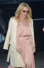 KYLIE MINOGUE Arrives at London Palladium 10/22/2018