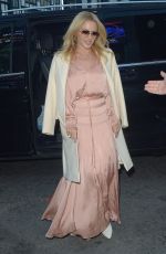 KYLIE MINOGUE Arrives at London Palladium 10/22/2018