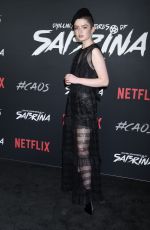 LACHLAN WATSON at Chilling Adventures of Sabrina Premiere in Hollywood 10/19/2018