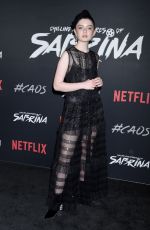 LACHLAN WATSON at Chilling Adventures of Sabrina Premiere in Hollywood 10/19/2018