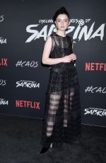 LACHLAN WATSON at Chilling Adventures of Sabrina Premiere in Hollywood 10/19/2018