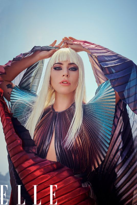 LADY GAGA in Elle Women in Hollywood Issue, November 2018