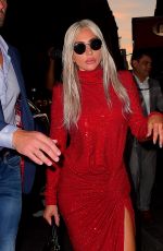 LADY GAGA Out and About in New York 10/03/2018