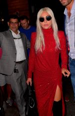 LADY GAGA Out and About in New York 10/03/2018