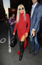 LADY GAGA Out and About in New York 10/03/2018