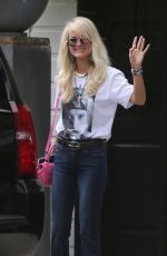 LAETICIA HALLYDAY at LAX Airport in Los Angeles 10/06/2018