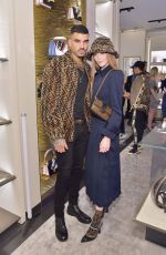 LARSEN THOMPSON at Fendi Mania Capsule Collection Launch in Beverly Hills 10/16/2018