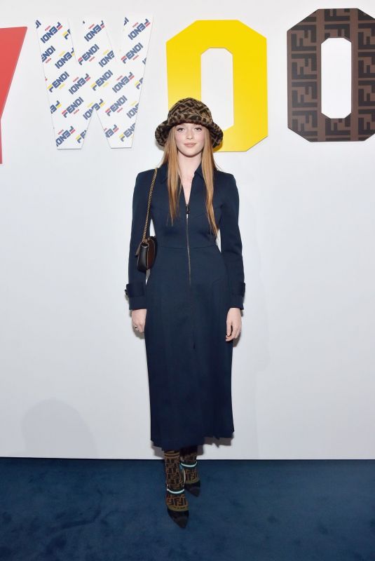 LARSEN THOMPSON at Fendi Mania Capsule Collection Launch in Beverly Hills 10/16/2018