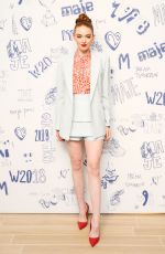 LARSEN THOMPSON at Maje Rockefeller Center Launch in New York 10/09/2018