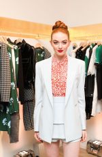 LARSEN THOMPSON at Maje Rockefeller Center Launch in New York 10/09/2018