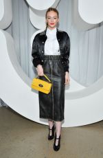 LARSEN THOMPSON at Miu Miu Fashion Show at PFW in Paris 10/02/2018